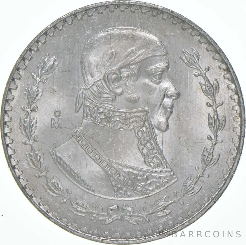 1965 Mo Mexico 1 Peso BU