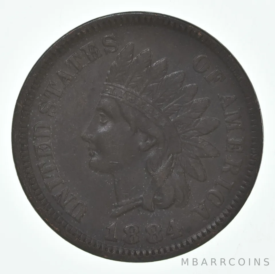 1884 Indian Head Cent *9227