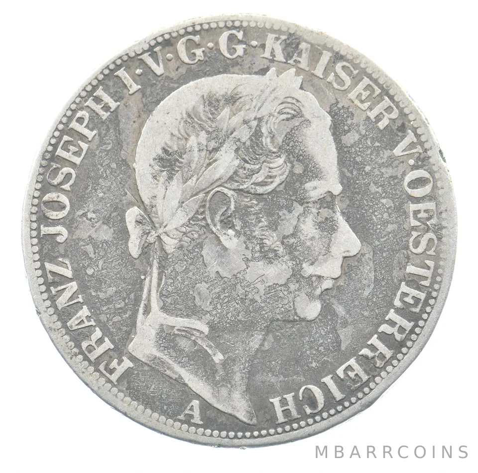 1861 A Austria Thaler Joseph I KM#2244 *5090