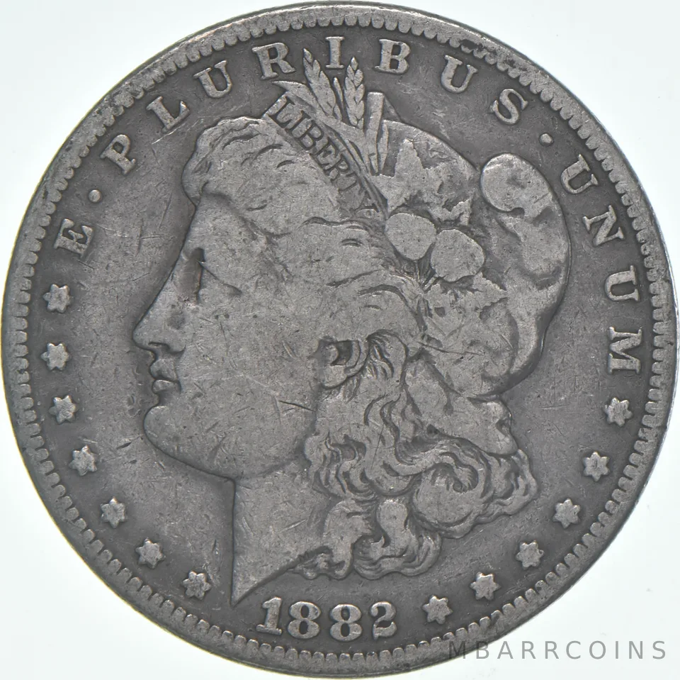 VG/F 1882-S Morgan Silver Dollar (1 coin)