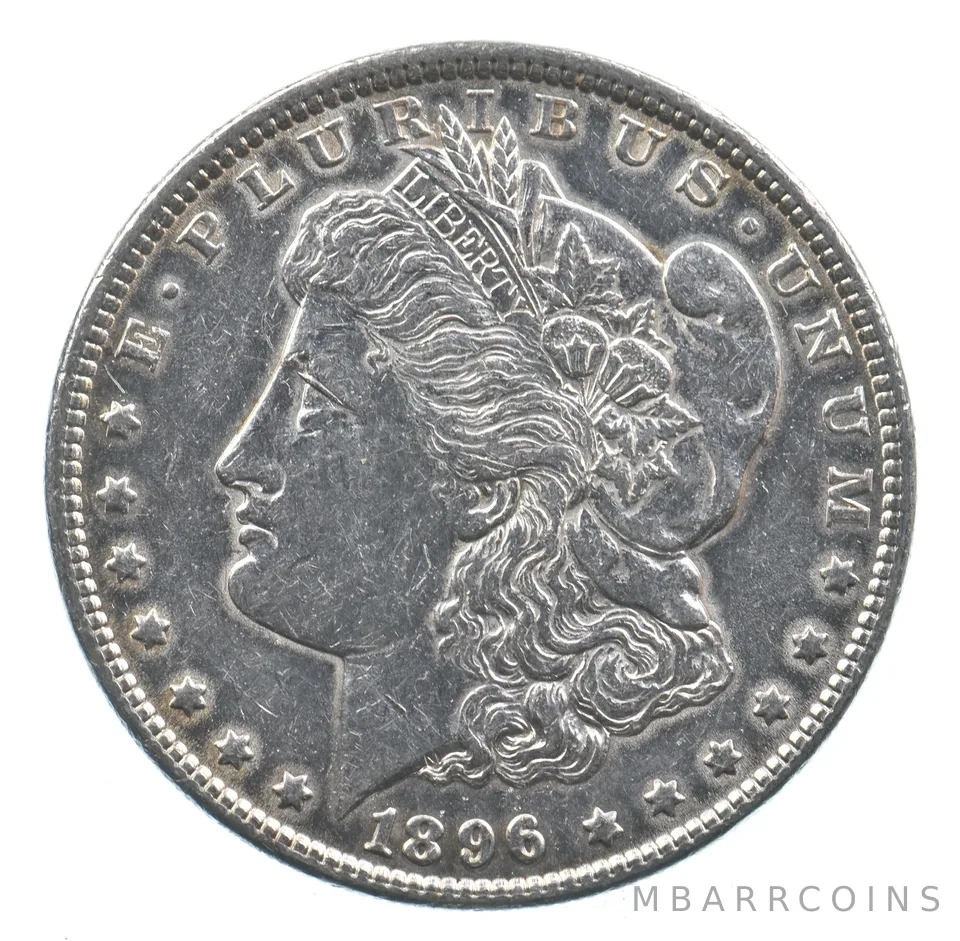Early - 1896 Morgan Silver Dollar - 90% US Coin *940