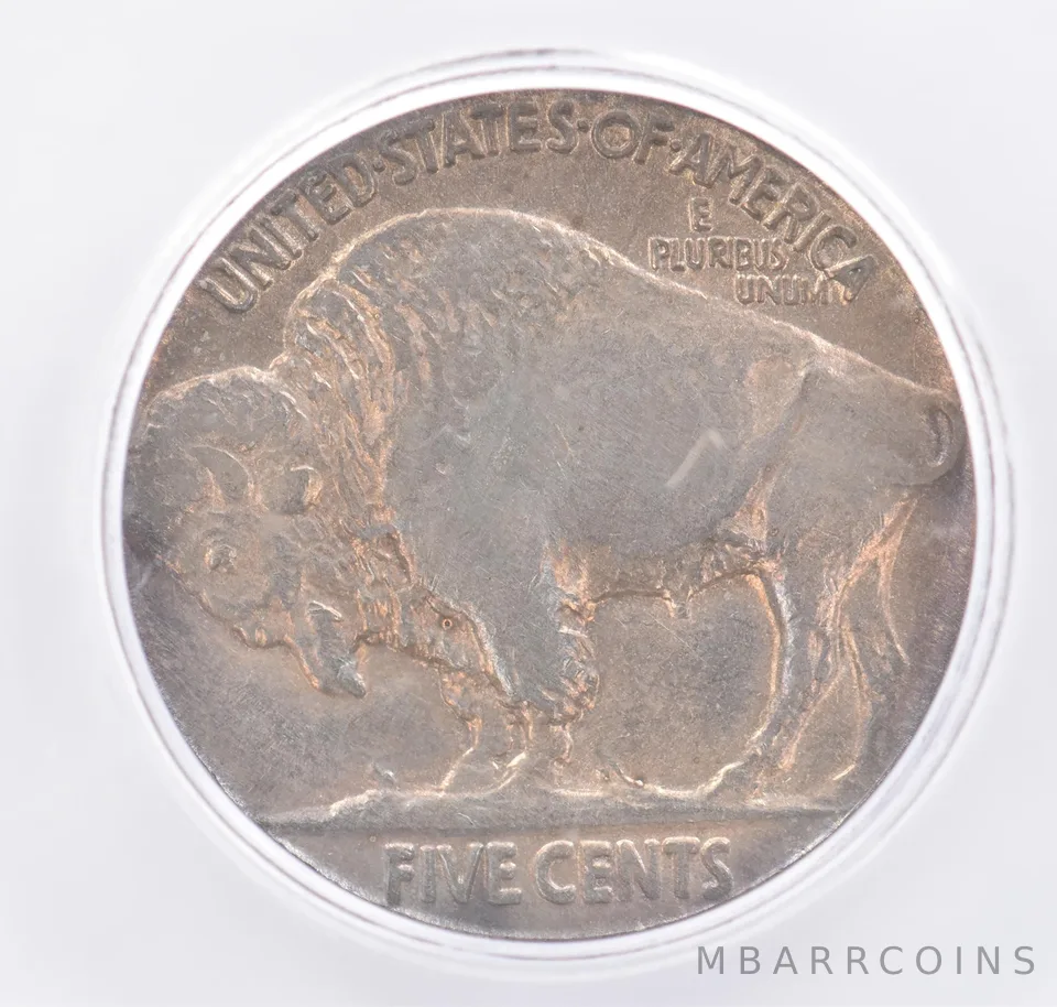 1935 Indian Head Buffalo Nickel AU58 ICG Beautiful Tone *2160