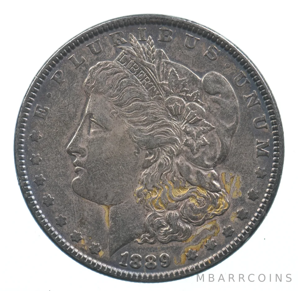 Early - 1889 Morgan Silver Dollar - 90% US Coin *695