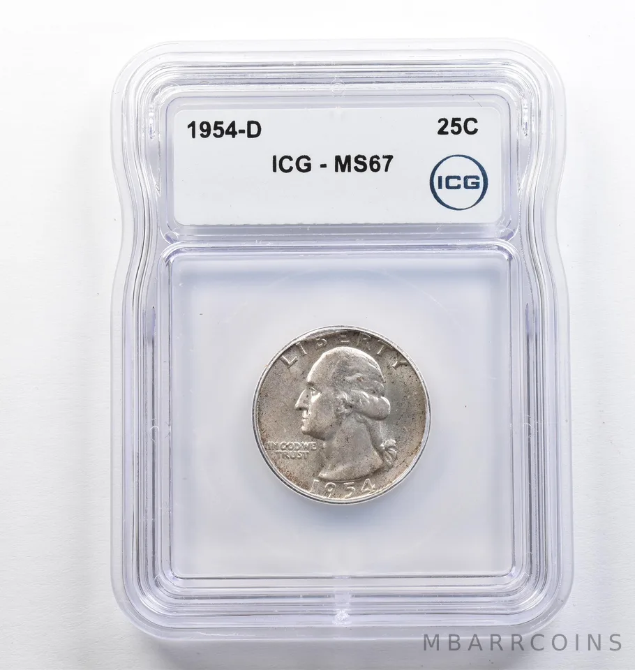 1954-D Washington Quarter MS67 ICG *9431