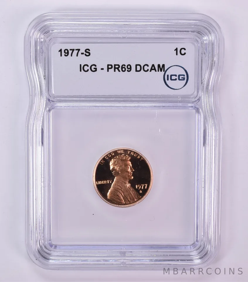 1977-S Lincoln Memorial Cent PR69 DCAM ICG