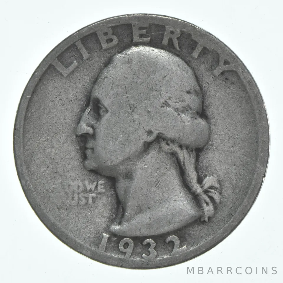 1932-D Washington Quarter a6125