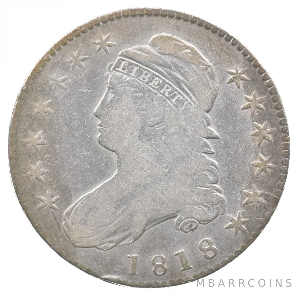 1818 Capped Bust Half Dollar *5965