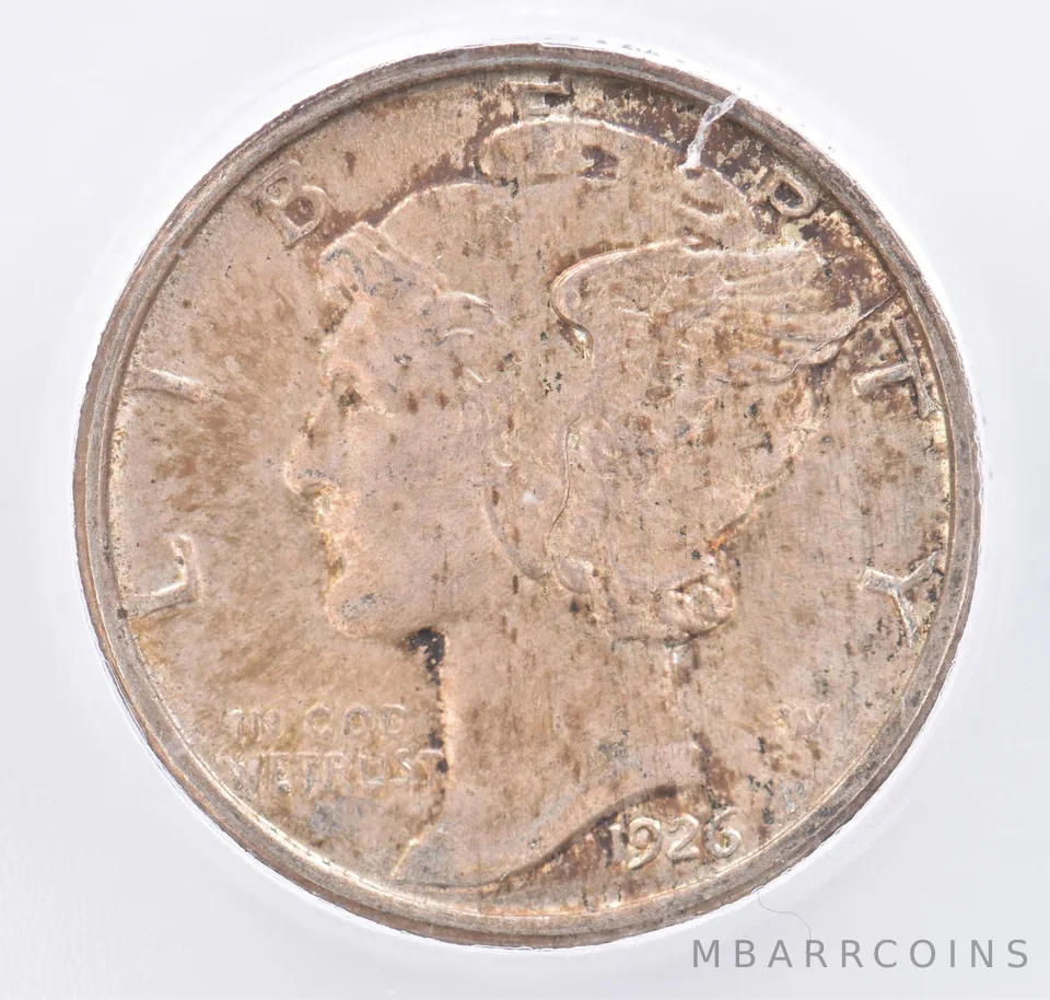 1926 Mercury Dime MS64 ICG Beautiful Tone *2133