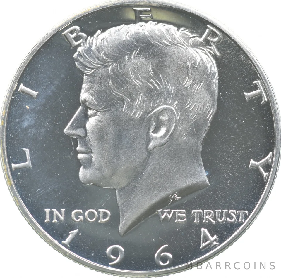 1964 Kennedy Half Dollar Straight G Cameo *1910