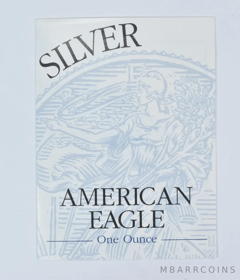 COA 1996-P American Silver Eagle Proof