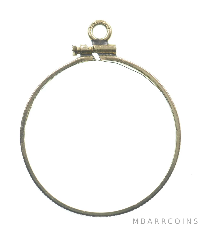 12k Gold Bezel $10 Indian Head Gold Eagle a0427