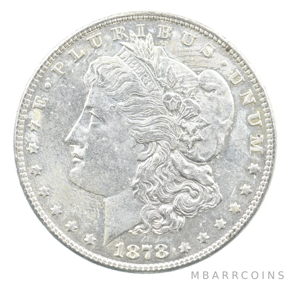 1878 Morgan Silver Dollar 7/8 TF *3345