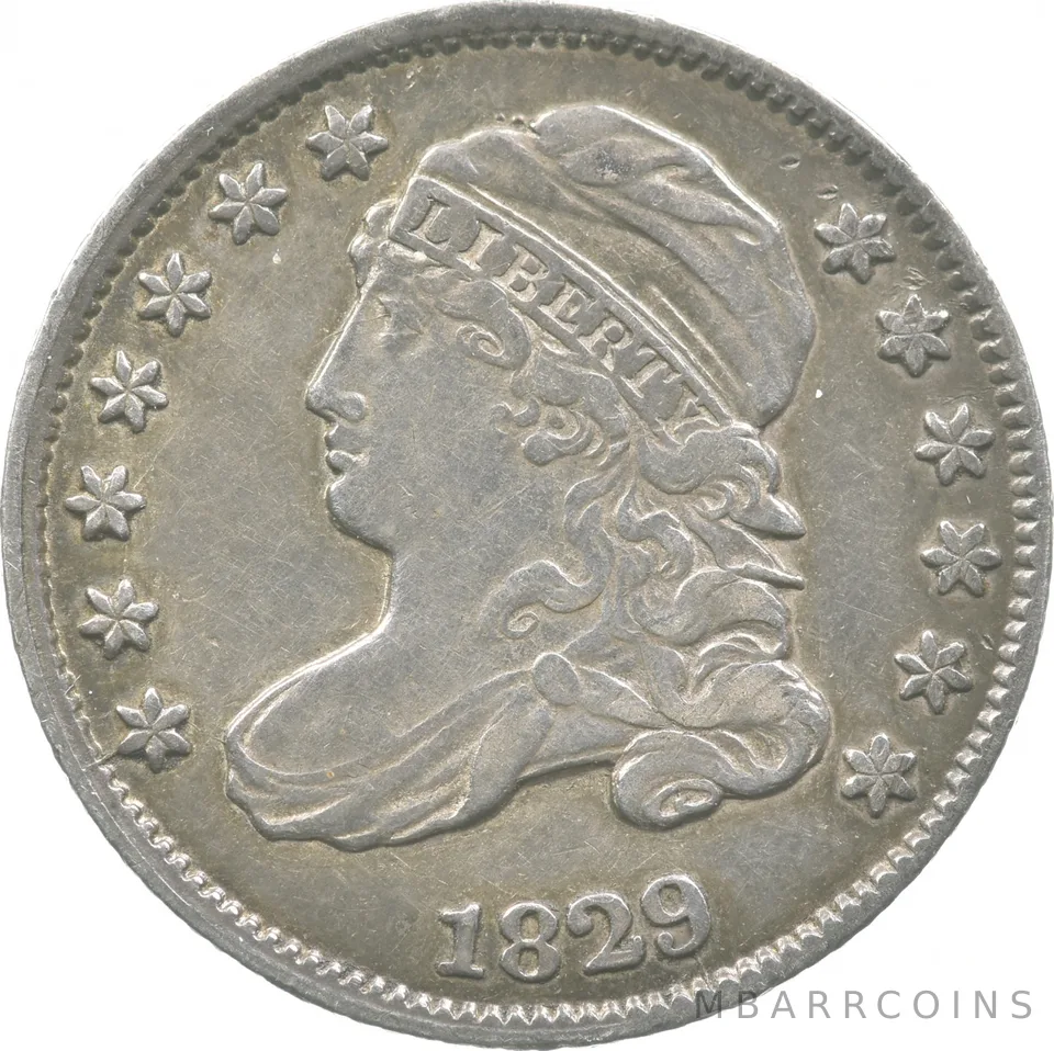 1829 Capped Bust Dime *9008