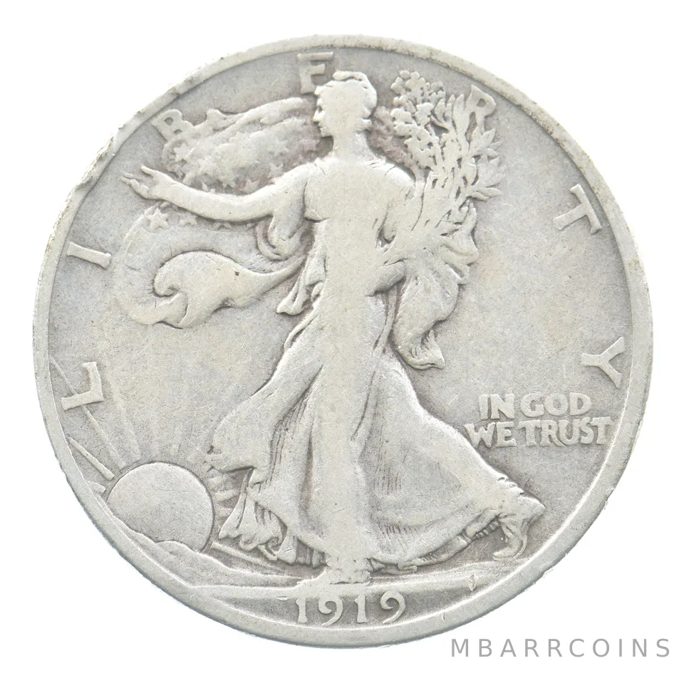 1919-D Walking Liberty Half Dollar *3502