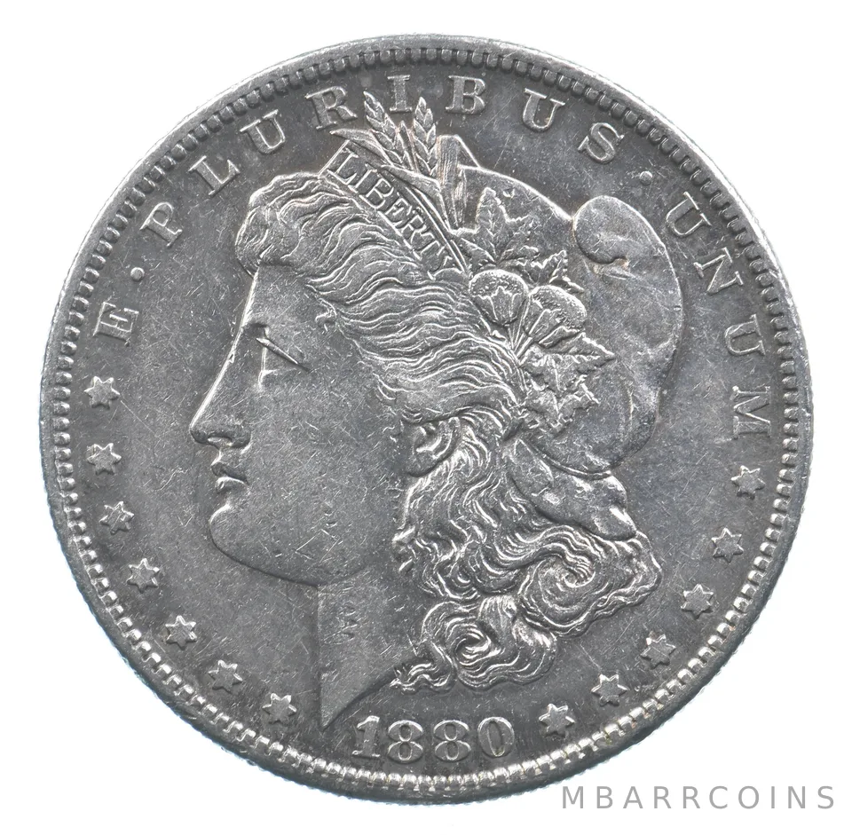 Better 1880-S Morgan Silver Dollar - 90% US Coin - Nice Coin *332