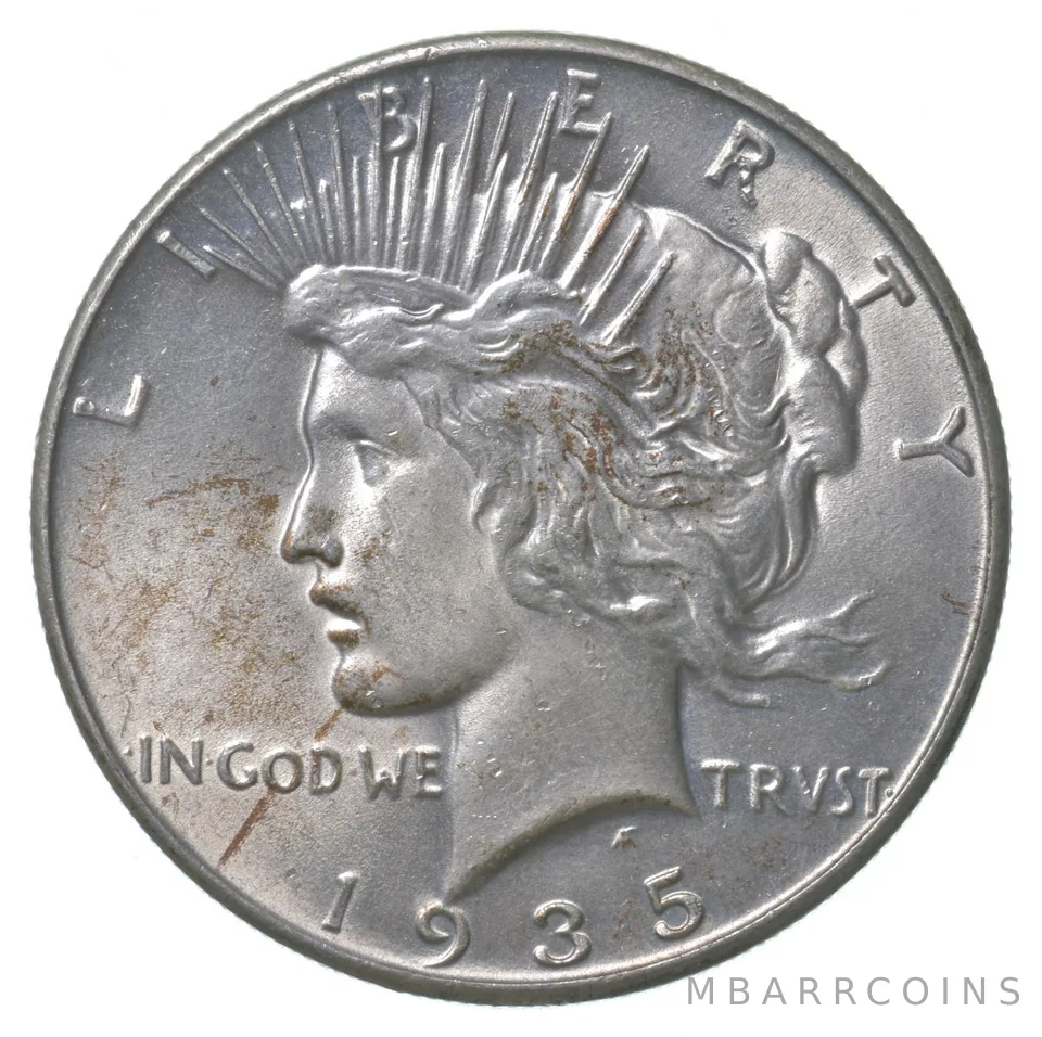 1935 Peace Silver Dollar *8562