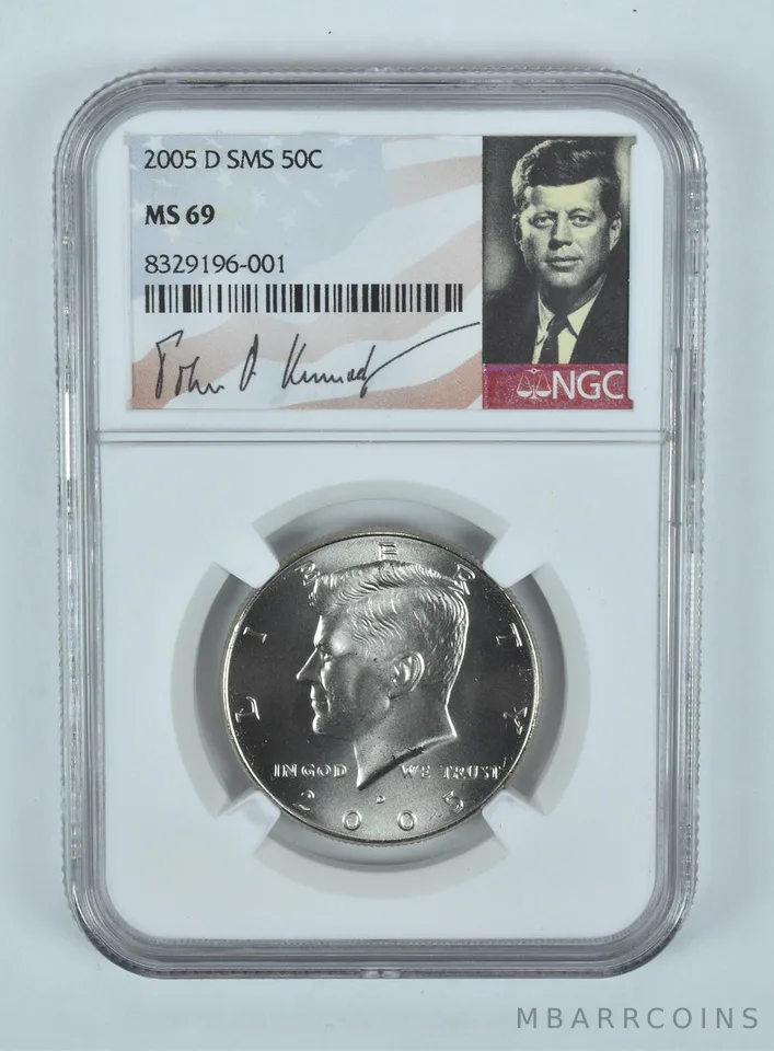 2005-D Kennedy Half Dollar SMS MS69 NGC Signature Label