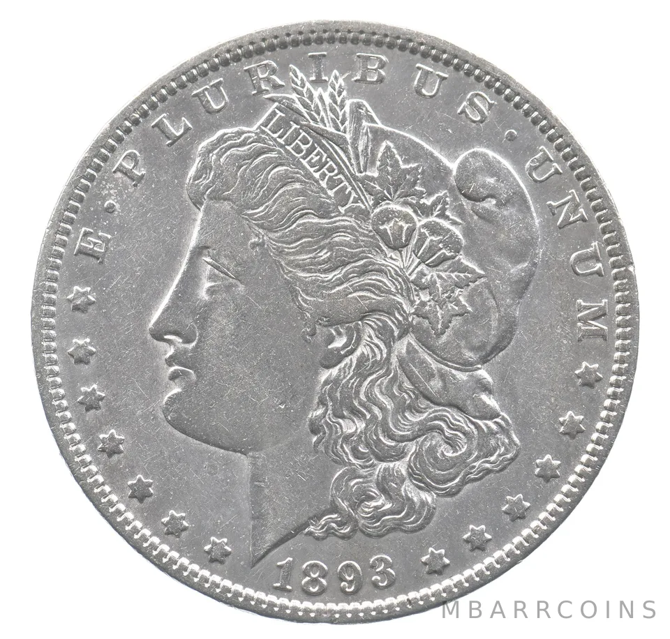 1893 Morgan Silver Dollar *8890