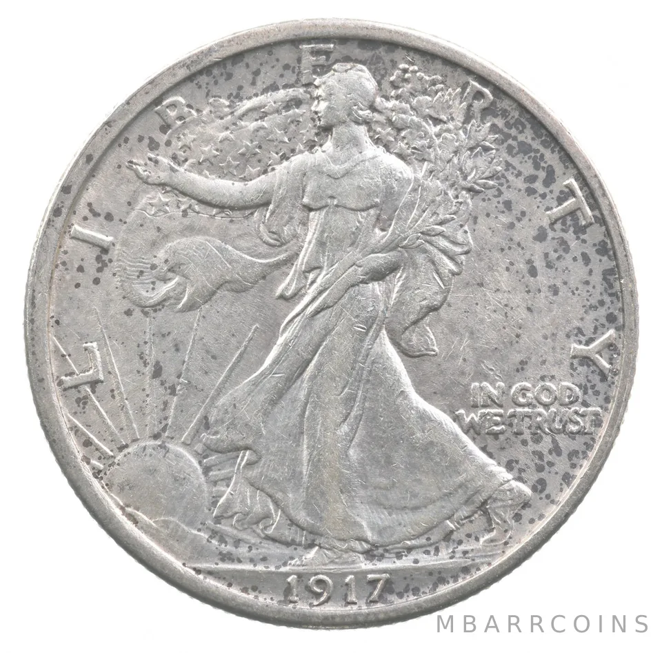 1917 Walking Liberty Half Dollar *6715