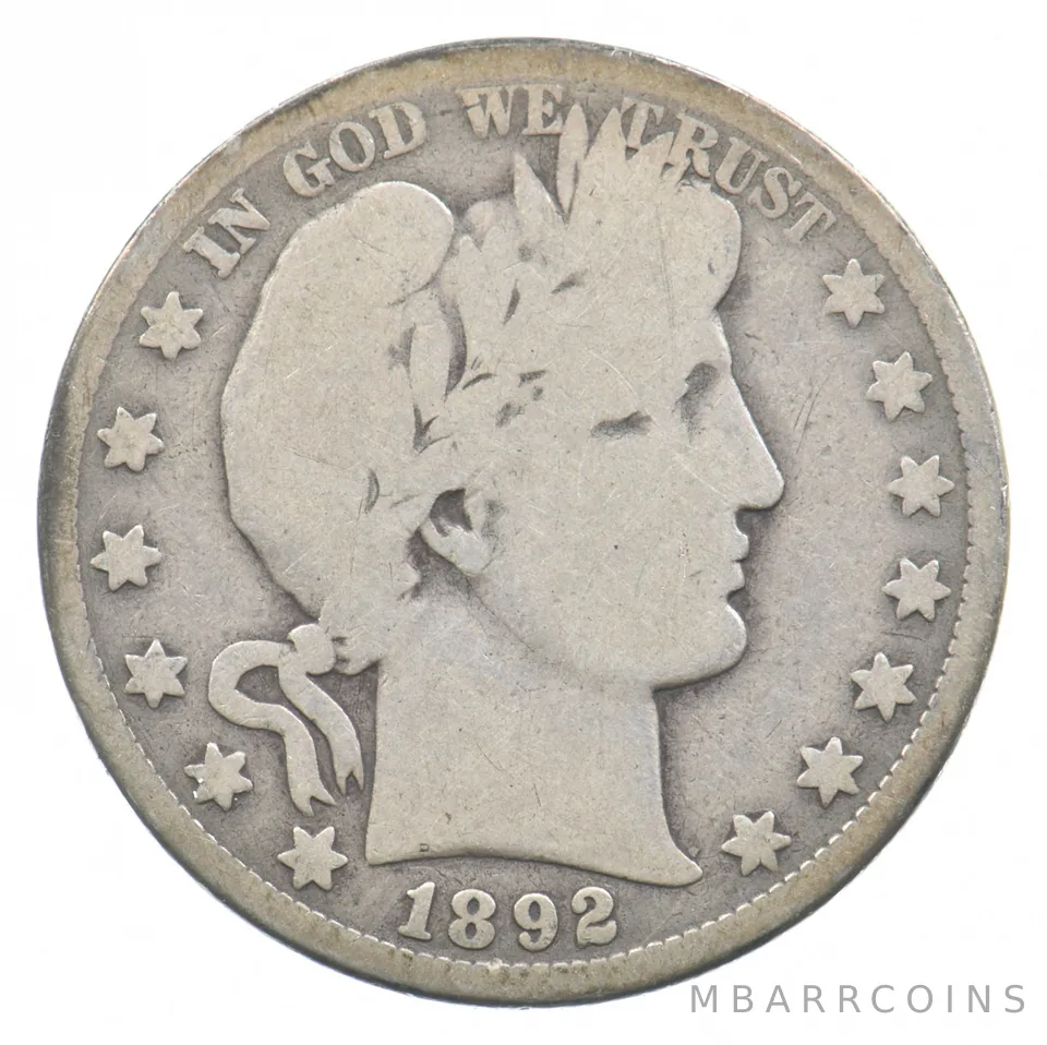 1892-O Barber Half Dollar *7553