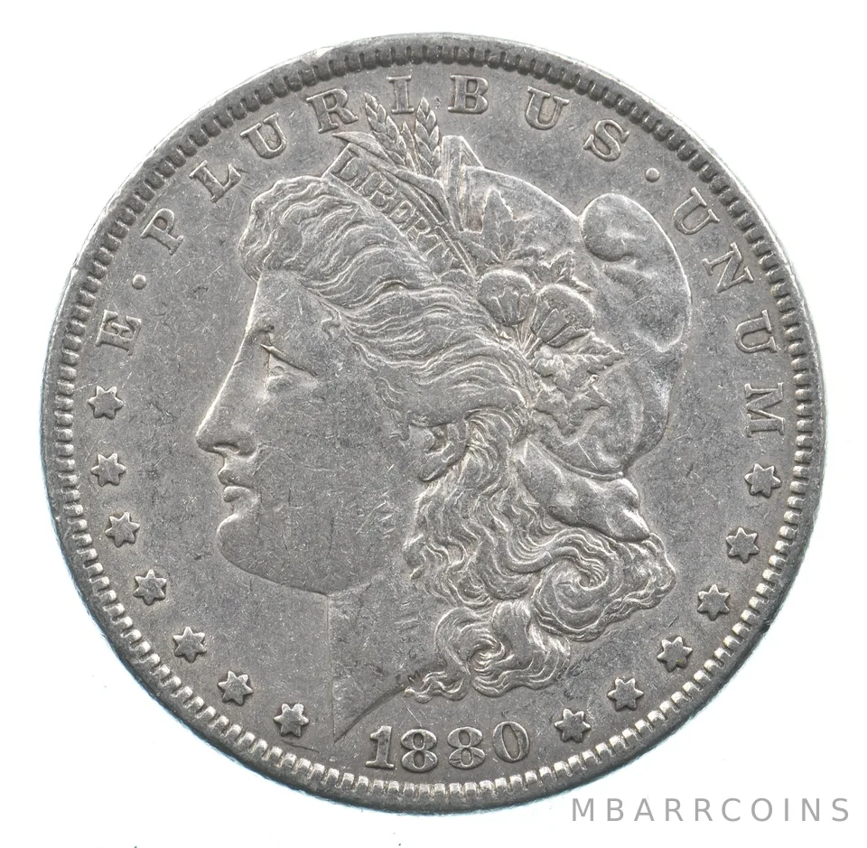 Early - 1880 Morgan Silver Dollar - 90% US Coin *645