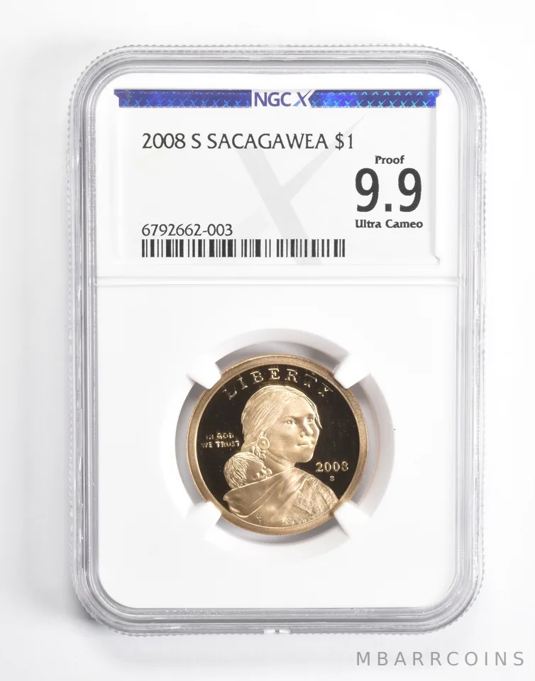 2008-S Sacagawea $1 Proof 9.9 UCAM NGC X NGCX