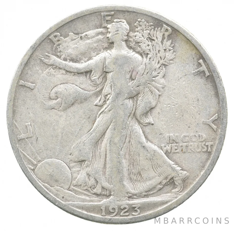 1923-S Walking Liberty Half Dollar a8860