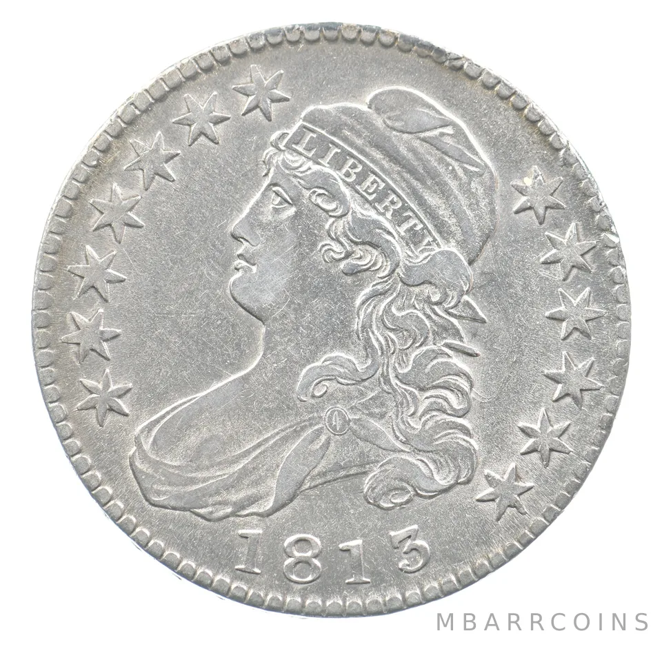 1813 Capped Bust Half Dollar O-108 R5 a5060