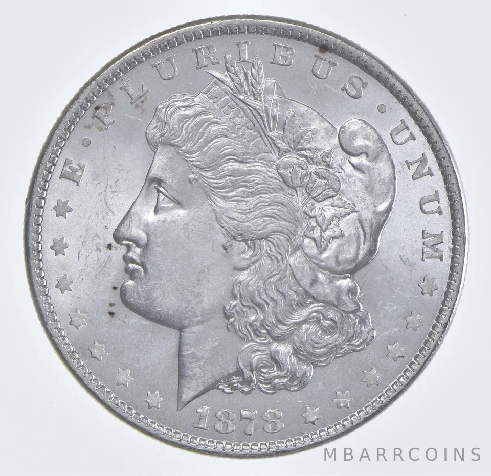 1878 8TF Morgan Silver Dollar *1054
