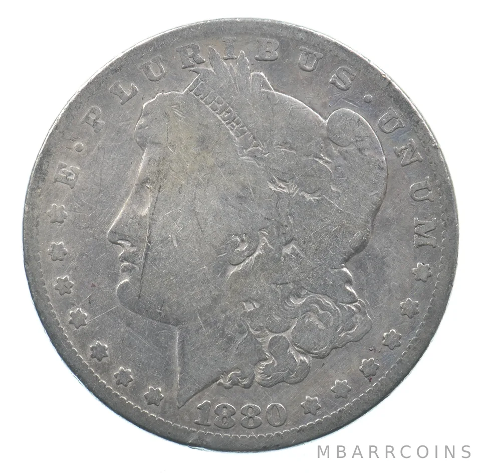 Early - 1880-O Morgan Silver Dollar - 90% US Coin *688