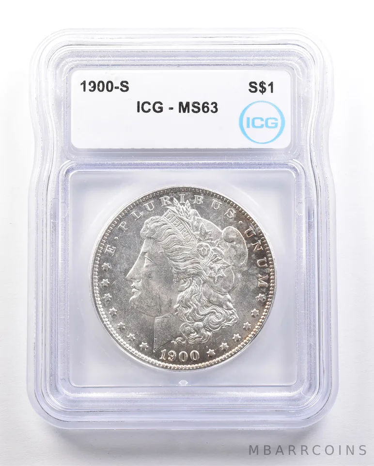 1900-S Morgan Silver Dollar MS63 ICG *3427