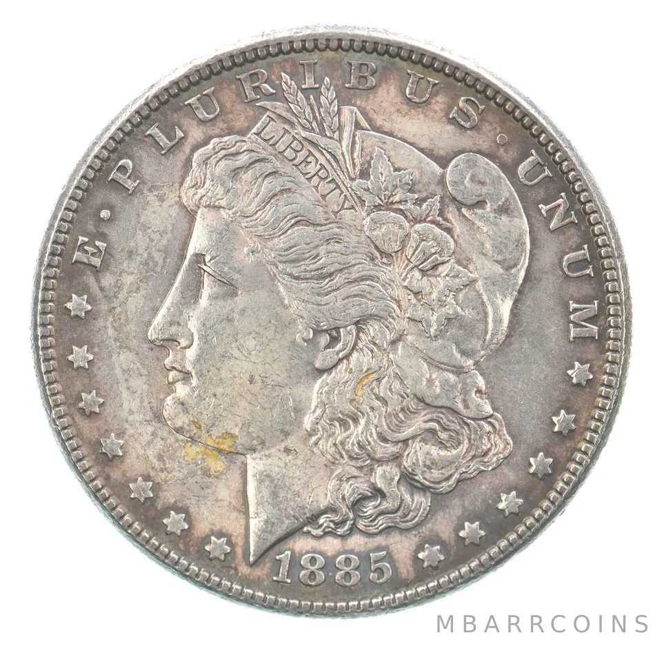 1885 Morgan Silver Dollar Beautiful Tone *7571