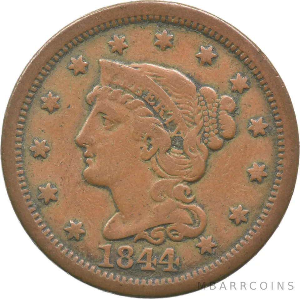 1844 Liberty Head Large Cent *2343