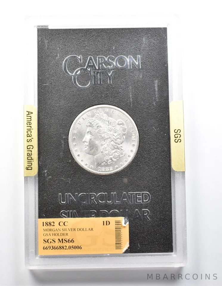 1882-CC Morgan Silver Dollar GSA Hoard *8535