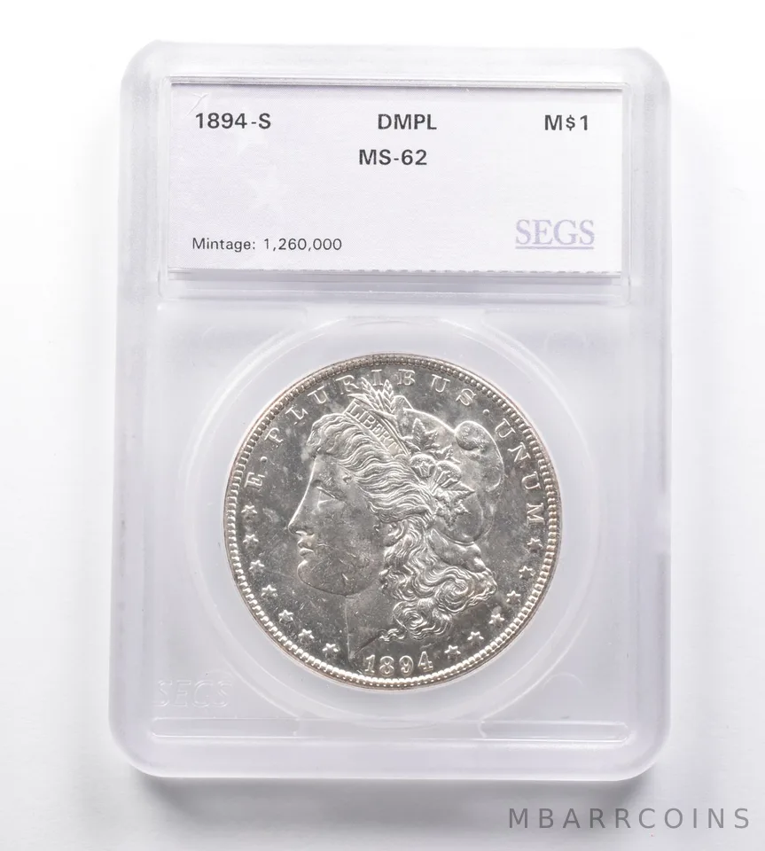 1894-S Morgan Silver Dollar *8480