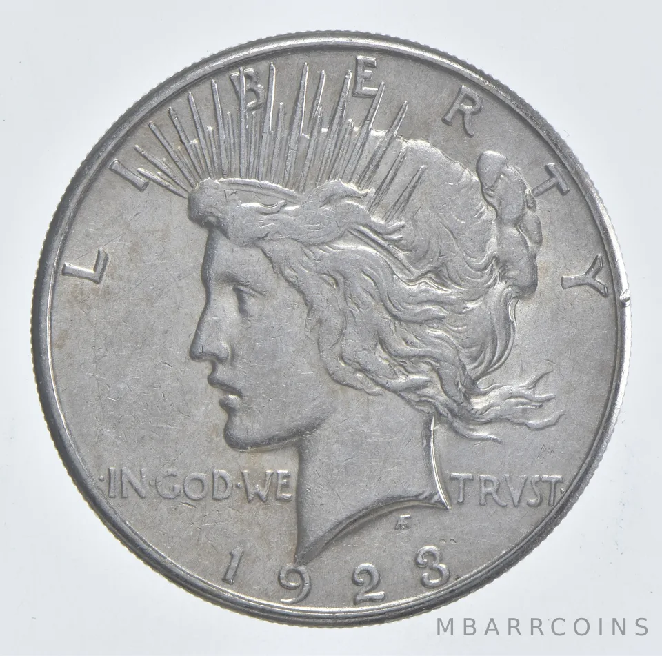 1923-S Peace Silver Dollar Estate Coin Collection *225
