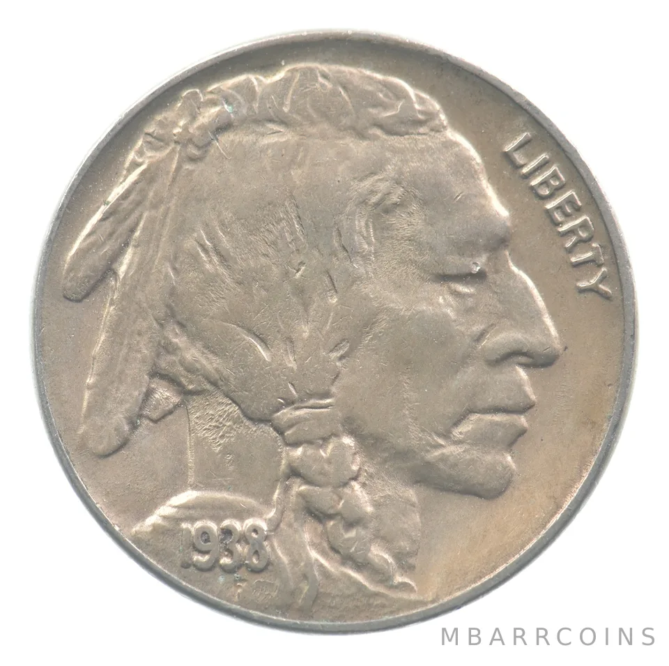 1938-D Indian Head Buffalo Nickel *0345