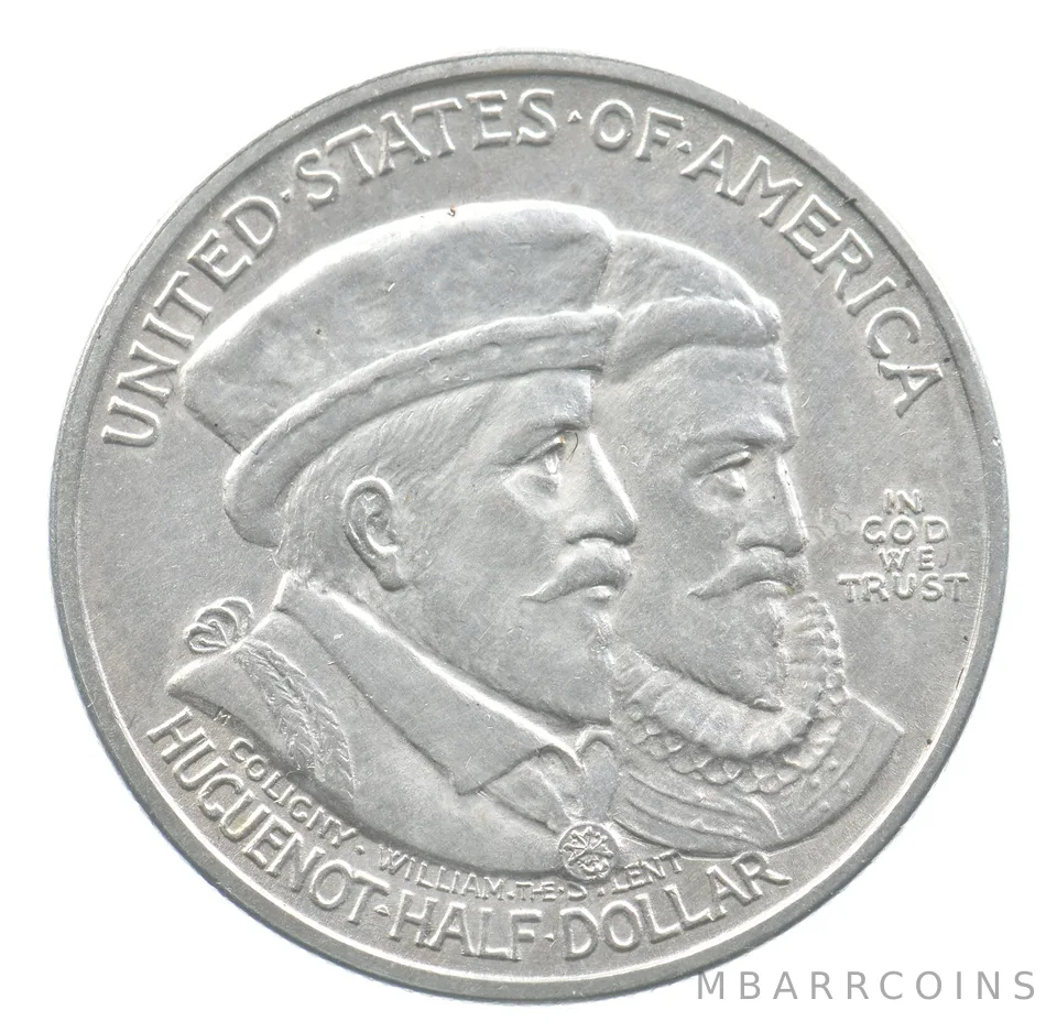 1924 Huguenot Commemorative Half Dollar *9430
