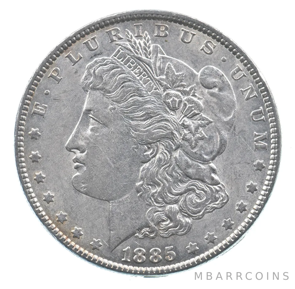 Better 1885 Morgan Silver Dollar - 90% US Coin - Nice Coin *417