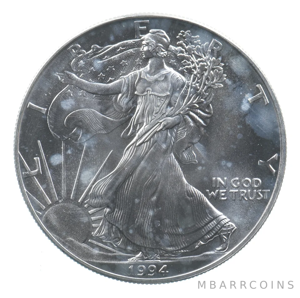 Better Date 1994 American Silver Eagle 1 Troy Oz .999 Fine Silver *668