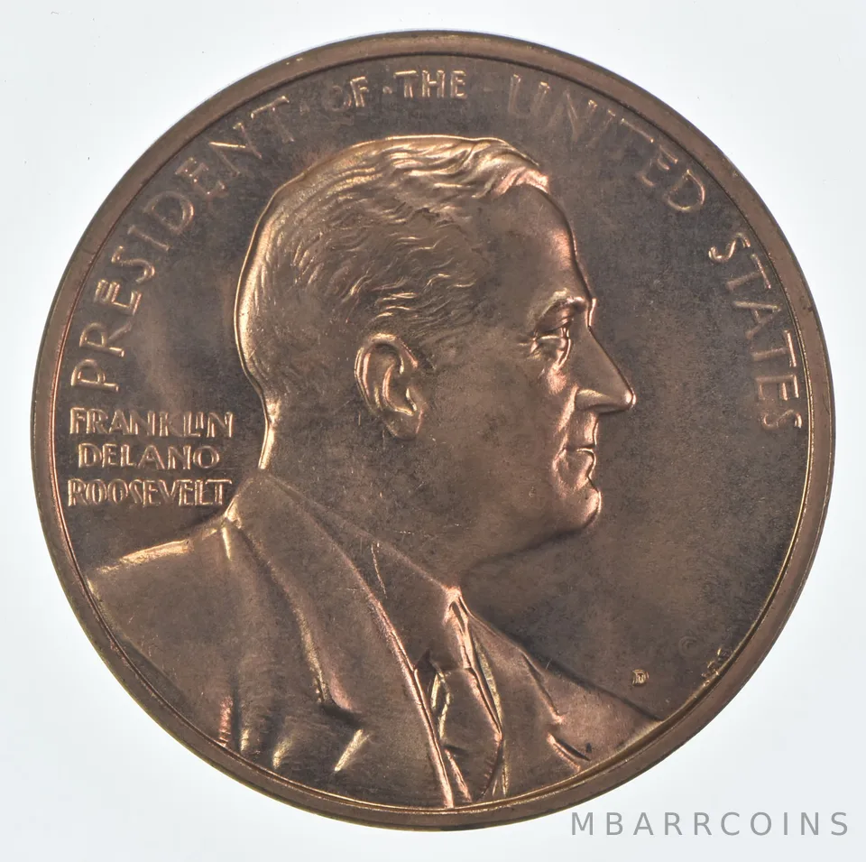 Franklin Roosevelt Bronze Medal Presidential Series