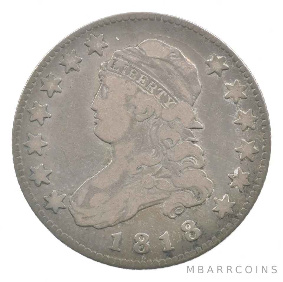 1818 Capped Bust Quarter *6001