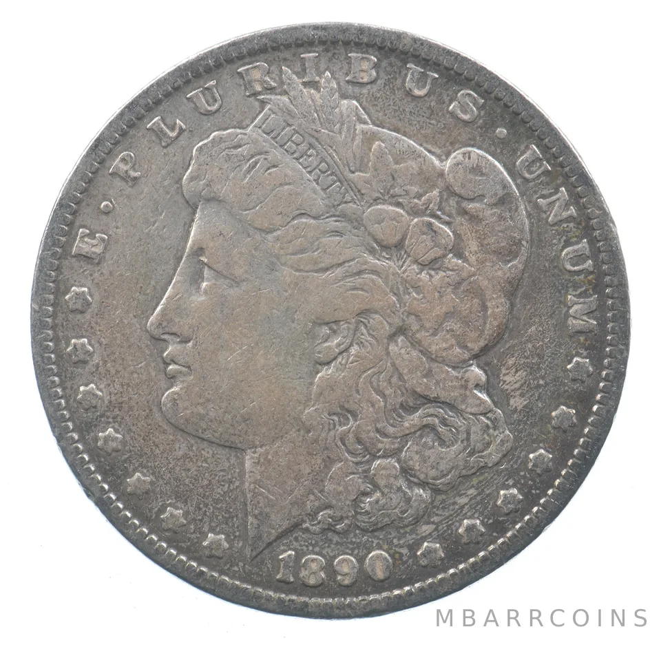 Early - 1890-S Morgan Silver Dollar - 90% US Coin *036