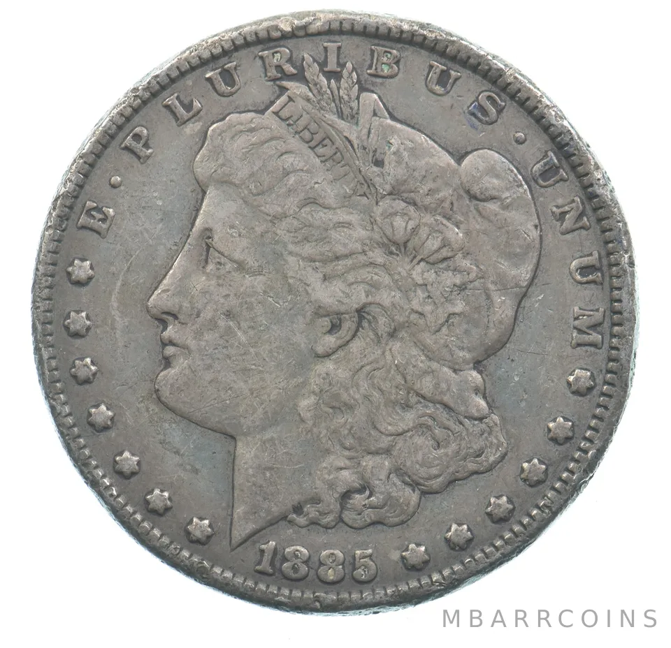 Early - 1885 Morgan Silver Dollar - 90% US Coin *983