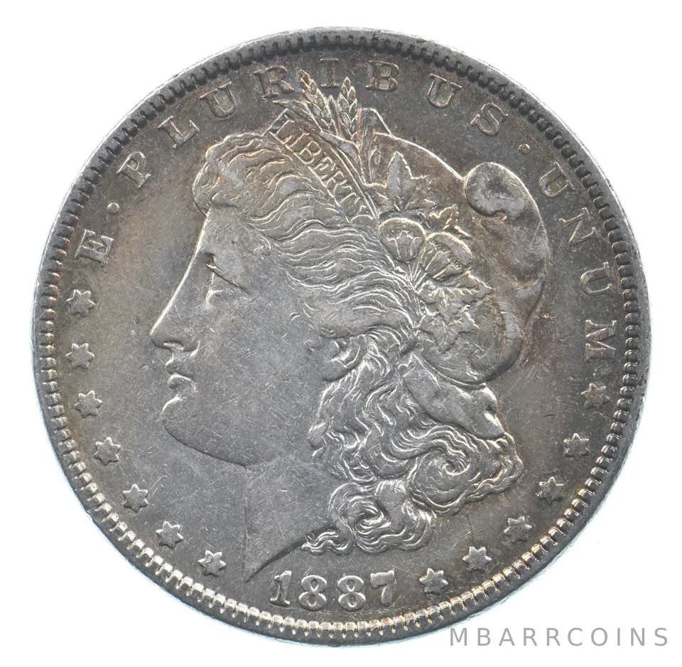 Better 1887 Morgan Silver Dollar - 90% US Coin - Nice Coin *550