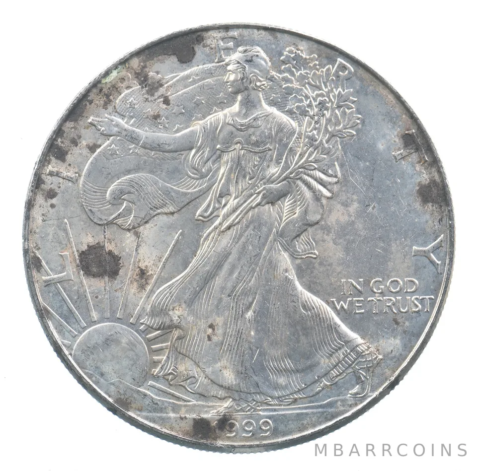 Better Date 1999 American Silver Eagle 1 Troy Oz .999 Fine Silver *920