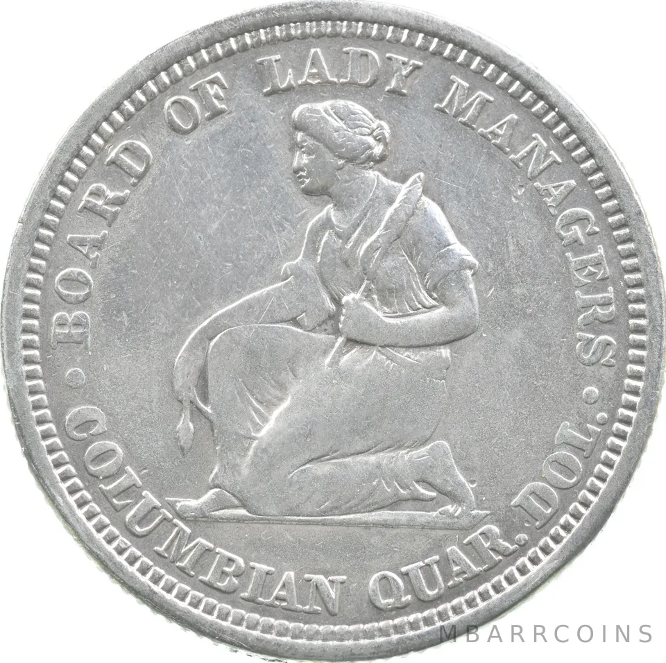 1893 Isabella Board Of Lady Managers Quarter *3445