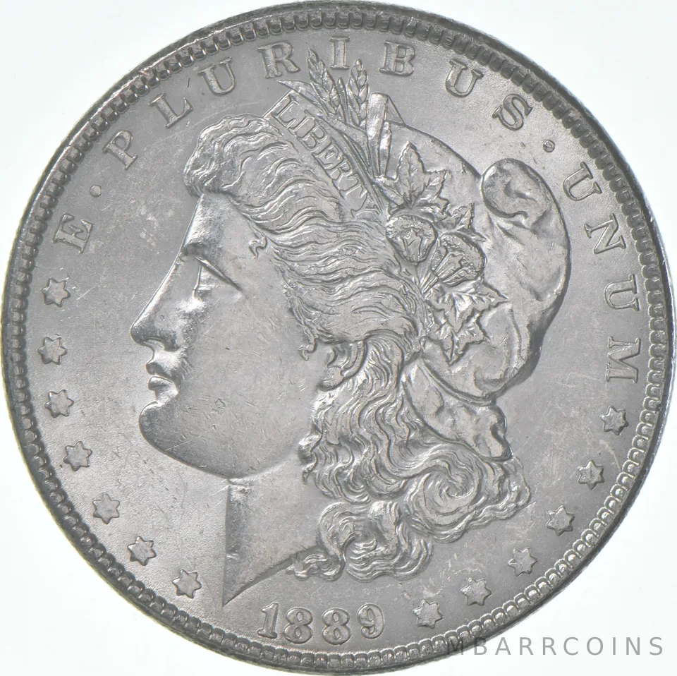 AU+ 1889 (P) Morgan Silver Dollar (1 coin)