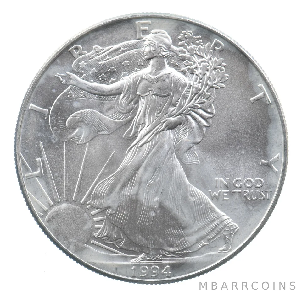 Better Date 1994 American Silver Eagle 1 Troy Oz .999 Fine Silver *760