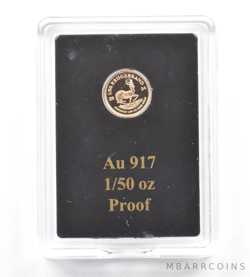 2024 South Africa 1/50 Krugerrand 1/50 Oz Gold Proof *2505